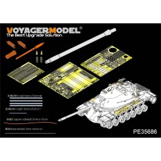 1/35 US M103A1 Heavy Tank Basic Detail-up Set for Dragon 3548 (w/gun barrel)