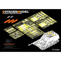1/35 WWII German SdKfz.164 Nashorn Detail-up Set w/Barrel for Dragon 6165/6166/6314/6387