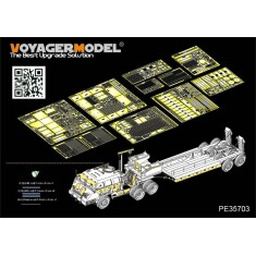 1/35 WWII US M25 Tank Transporter Detail-up Set for Tamiya kit #35230