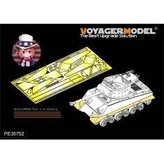 1/35 WWII US Army M4A3 Tank Series Track Cover Detail-up Set for Academy kit