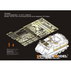 1/35 Modern IDF.M113A1 APC Nagmash 1973 Basic Detail Set for AFV Club kit #AF35311