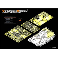 1/35 WWII Russian Self-Propelled Gun SU-76 Basic Detail Set for Tamiya kit #35348