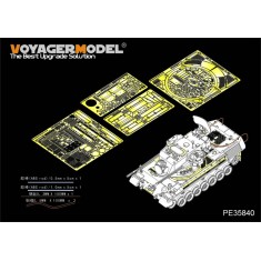 1/35 Modern German Gepard SPAAG A1 Bundeswehr Flakpanzer 1 Basic Detail Set for Takom 2044