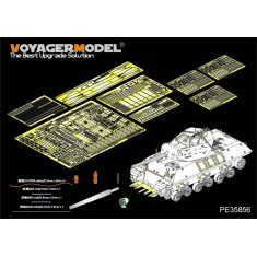 1/35 US Tank Destroyer M10 Mid Production Detail Set w/Barrel&Atenna Base for Tamiya 35350