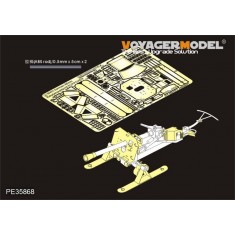 1/35 WWII German 8.8cm Raketenwerfer 43 Puppchen Sled Version Detail Set for Dragon #6097