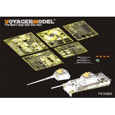 1/35 WWII Panther II Tank Basic Detail Set for Amusing Hobby #35A018