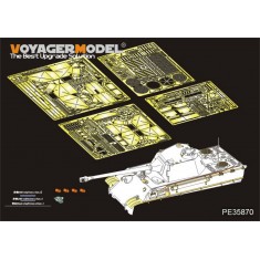 1/35 WWII Panther II Prototype Design Plan Basic Detail Set for Amusing Hobby #35A012