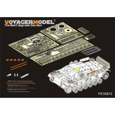 1/35 WWII German StuG.III Ausf.C/D Africa Troop Basic Detail Set for Dragon kit #6851