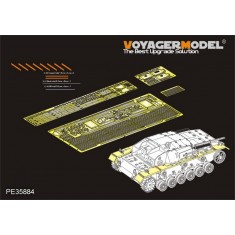 1/35 WWII German StuG.III Ausf.A/Ausf.B/Ausf.C/Ausf.D Fenders for Dragon kit
