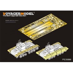 1/35 WWII British Valentine Mk.II/IV Infantry Tank Fenders for Tamiya #35352