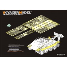 1/35 WWII Bergepanzer Hetzer Detail Set for Thunder Model #35100 - 35103