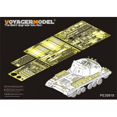 1/35 WWII British Archer Self-Propelled Anti-Tank Gun Detail Set for Tamiya kit #35356