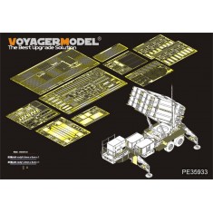 1/35 Modern US MIM-104F Patriot SAM System PAC-3 Detail Set for Trumpeter #01040