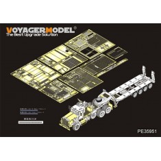 1/35 US M911 C-HET & M747 Semi-Trailer Detail Set for Meng Models #SS013