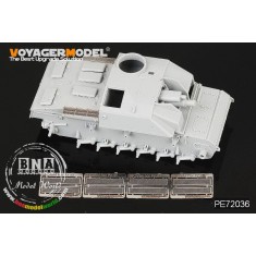 1/72 WWII German PzKpfw.III Grills (4pcs) for Dragon kit