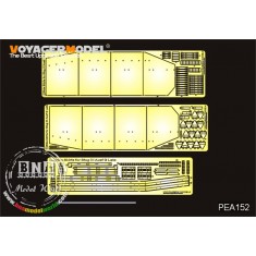 1/35 WWII StuG.III Ausf.G Late Production Side Skirts Pattern 1 for Dragon kit