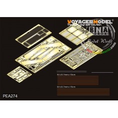 1/35 Modern US Army M1A1/M1A2 Stowage Bin/Baskets/CIP for Tamiya kit #35269