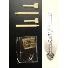 1/35 Modern US Army IED (Long) Jammers (2pcs)