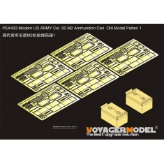 1/35 Modern US Army Cal .50 M2 Ammunition Can Old Model Patten 1