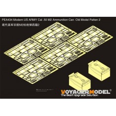 1/35 Modern US Army Cal .50 M2 Ammunition Can Old Model Patten 2
