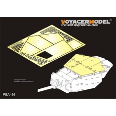 1/35 WWII US M10 IIC Achilles Turret Amours for Tamiya kit #35366/AFV Club #AF35039