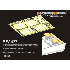 1/35 WWII German Panther G/Jagdpanther G2 Anti Aircraft Armour Patten 1