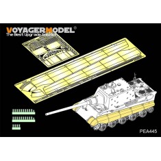 1/35 WWII German SdKfz.186 Panzerjager "Jagdtiger" Schurzen Late Version for Takom Model #8001