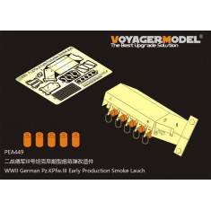 1/35 WWII German PzKPfw.III Early Production Smoke Launch