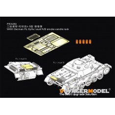 1/35 WWII German PzKpfw.I Ausf A/B Smoke Candle Rack (GP)