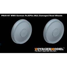 1/35 Pz.Kpfw.38T Damaged Road Wheels