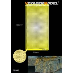 1/35 Modern NATO Camouflage Net Patten 3 for Common Use (1 PE sheet, Size: 180mmx90mm)