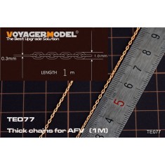 Thick Chains for AFV (thickness: 0.3 - 1.0mm, length: 1m)