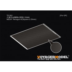 1/35 Mesh Hexagon A (Square 0.25mm)