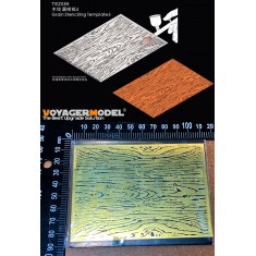 Wood Grain Stencil Template set #4 (Airbrush Paint Masking)