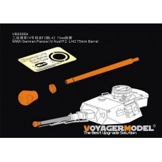 1/35 WWII German Panzer IV Ausf F2. L/42 75mm Gun Barrel (GP)