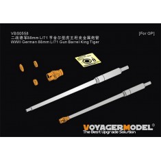 1/35 WWII German King Tiger 88mm L/71 Gun Barrel