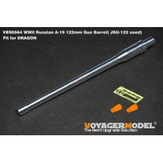 1/35 WWII Soviet A-19 122mm JSU-122 Gun Barrel for Dragon kit