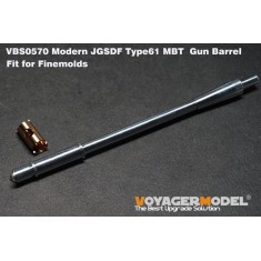 1/35 JGSDF Type 61 Tank Metal Gun Barrel for FineMolds kit