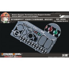 1/35 Russian Terminator Fire Support Combat Vehicle BMPT Lenses&Taillights for Meng TS010