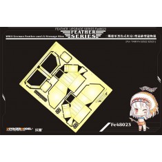 1/48 WWII German Panther ausf.G Stowage Bins for Tamiya kit #32522/32523