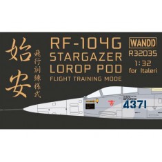 1/32 RF-104G Stargazer LOROP POD (Flight Training Mode) with Pitot Tube for Italeri kits