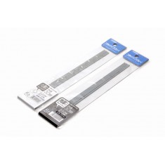 Styrene/PS Pipe (outside diameter: 6.5mm, wall thickness: 0.4mm, 5pcs, gray)