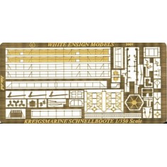 1/350 German S-Boats (1919-1945) Detail-up Set for Trumpeter / Bronco kit