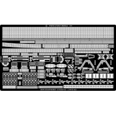 Photo-etched Parts for 1/350 DKM Scharnhorst for Dragon kit