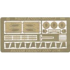 1/350 HMS Vanguard Class Submarine Detail-up Set for Bronco kit (1 Photo-Etched Sheet)