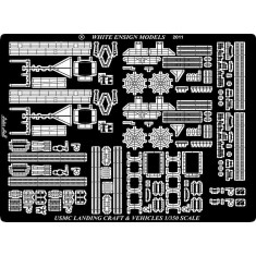 1/350 USS Wasp (LHD-1) Vehicles & Landing Craft for Revell / Gallery Models kits