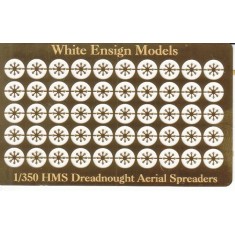 1/350 HMS Dreadnought Style Aerial Spreaders Photo-etched parts