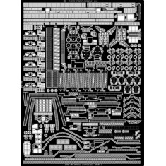 1/350 HMS Ark Royal Detail Set for Merit International kit (2 Photo-Etched Sheets)