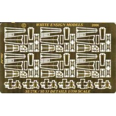 1/350 Sukhoi Su-27K/Su-33 Flanker Detail-up Set (1 Photo-Etched Sheet)