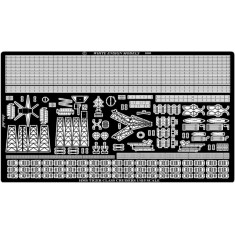 1/415 Royal Navy HMS Tiger Detail-up Set for Frog/Eastern Express kit (1 PE Sheet)